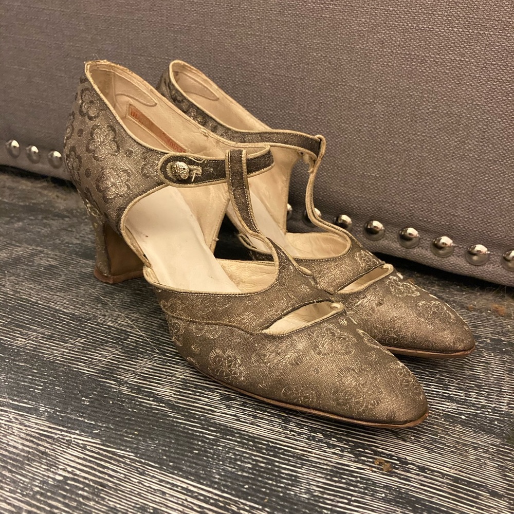 Vintage 1920s Wedding Shoes